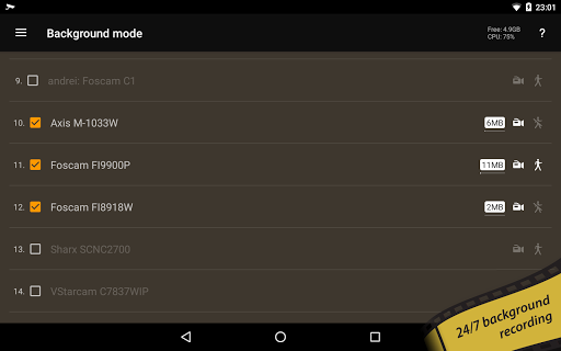 tinyCam Monitor PRO for IP Cam Screenshot 6