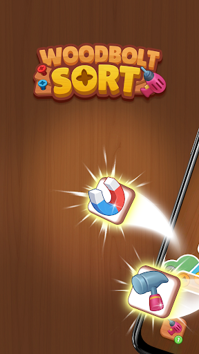 Woodbolt Sort: Nuts & Screws Screenshot 2
