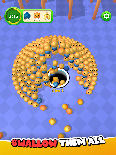 Jelly Hole: Roll & Eat Pals Screenshot 4