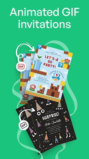 Invitation Maker: Cards & RSVP Screenshot 1