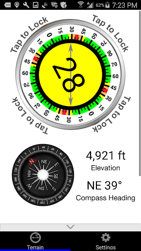 Avalanche Inclinometer Screenshot 3