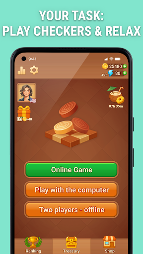 Checkers Online Screenshot 1