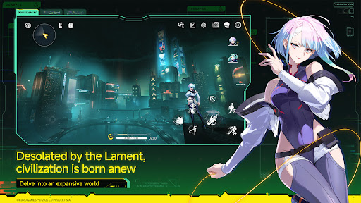 Wuthering Waves × Cyberpunk Screenshot 4