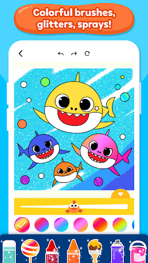 Baby Shark Coloring Book: Kids Screenshot 4