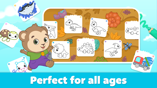 Coloring for Kids: Drawing 2-6 Screenshot 10