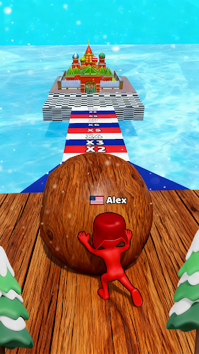 Snow Race 3D™: Fun Racing Screenshot 13
