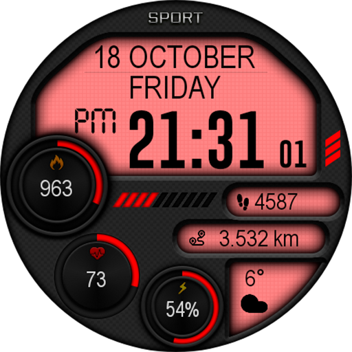 Digital Iwasa Watch Face Screenshot 17