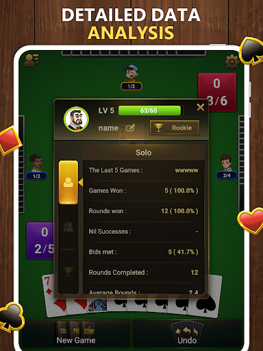 Spades Solitaire - Card Games Screenshot 4