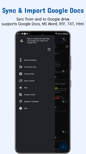 Nano Teleprompter Screenshot 1