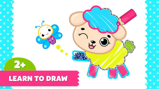 Coloring for Kids: Drawing 2-6 Screenshot 3