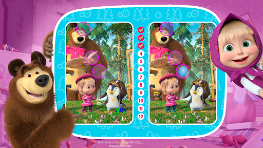 Masha and the Bear Educational Screenshot 1