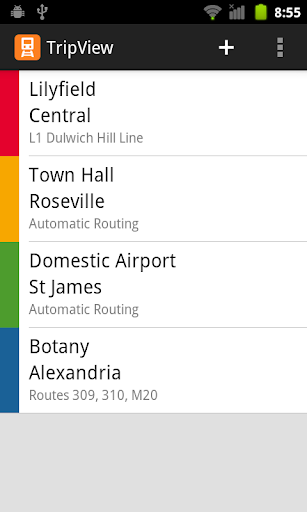 TripView Screenshot 1