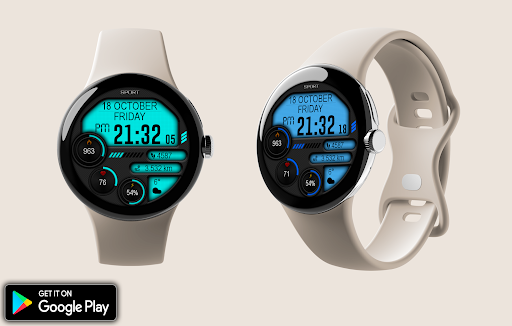 Digital Iwasa Watch Face Screenshot 5