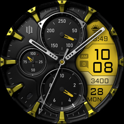 S4U Assen - Hybrid watch face Screenshot 5