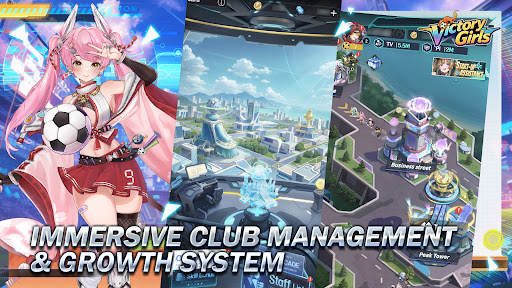 Victory Girls: Anime Soccer Screenshot 9
