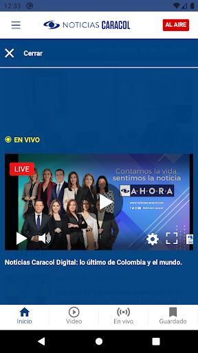 Noticias Caracol Screenshot 2
