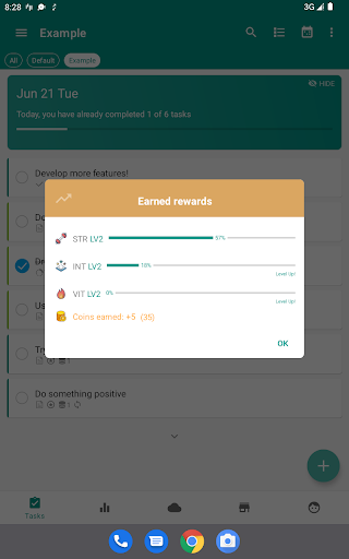 LifeUp: Gamify Tasks & Habits Screenshot 4