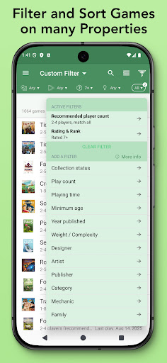 Board Game Stats Screenshot 6
