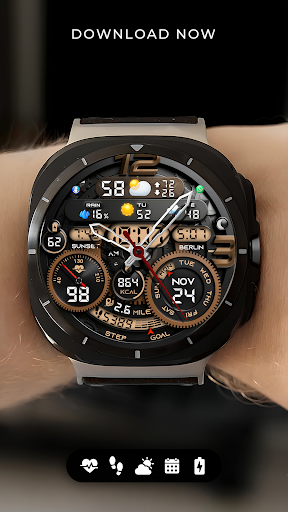 PER32 Ultra Hybrid Watch Face Screenshot 4