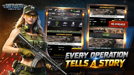 BattleCry: World War Game RPG Screenshot 6