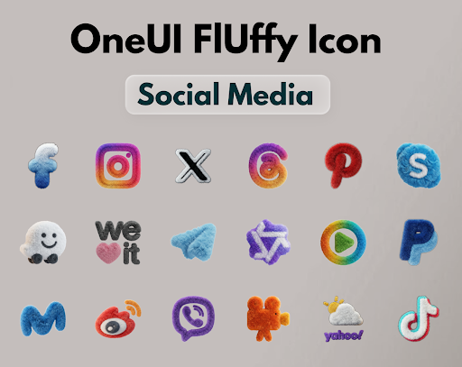 OneUI Fluffy Icons Screenshot 4