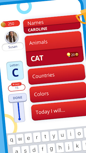 Stop 2 - Word Trivia Game Screenshot 1