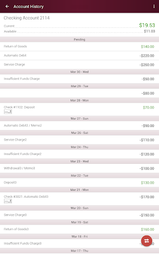 Mechanics Bank Mobile Banking Screenshot 11