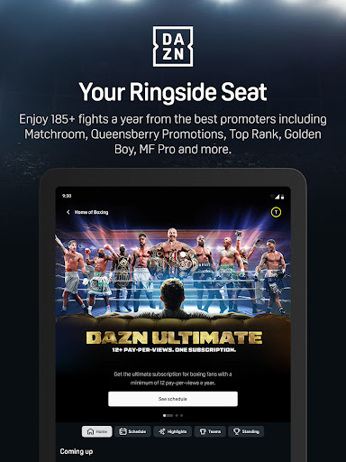 DAZN - Watch Live Sports Screenshot 13