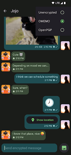 Conversations (Jabber / XMPP) Screenshot 6