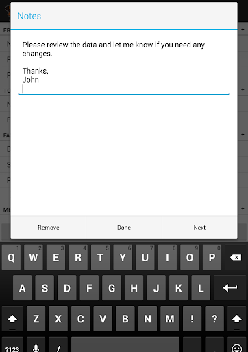 FaxCover Pro Create Cover Page Screenshot 3