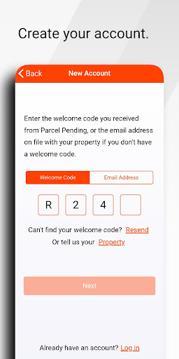 Parcel Pending Screenshot 1