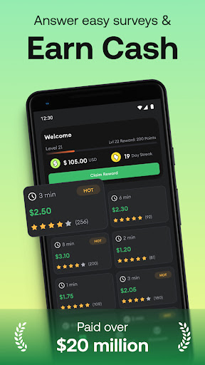 HeyCash: Earn Money & Cash now Screenshot 1