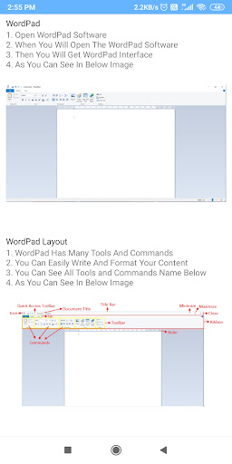 WordPad - Easy To Learn Screenshot 4