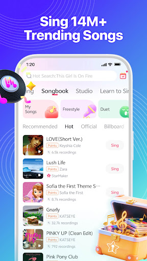 StarMaker: Sing Karaoke Songs Screenshot 2