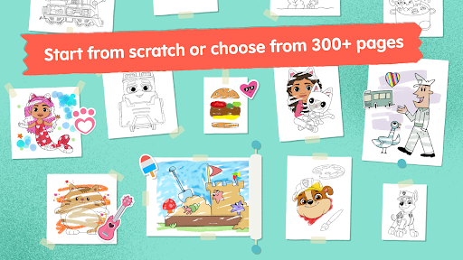Crayon Club: Color PAW Patrol Screenshot 3