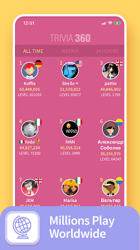TRIVIA 360: Quiz Game Screenshot 5