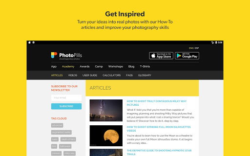 PhotoPills Screenshot 3