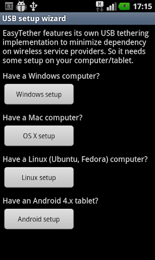 EasyTether Pro Screenshot 1